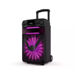 Parlante Bluetooth Karaoke Philips TAX2706/77 40W 7hs con Ruedas