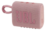 Parlante JBL Go 3 BT Waterproof Rosa