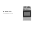 Cocina Eléctrica Philco 4 Hornallas 60 Cm Silver