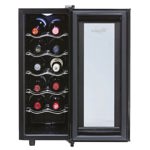 Cava de Vinos Whirlpool para 12 Botellas Negra