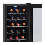 CAVA VONDOM T18 - 18 BOTELLASNEGRO DISPLAY TOUCH