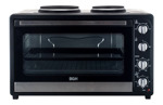 Horno Eléctrico Con Anafe Bgh 64 Litros Bhe64m20an