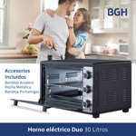 Horno Eléctrico Bgh 30 Litros DUO Bhe30m23n