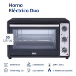 Horno Eléctrico Bgh 55 Litros DUO Bhe55m23n