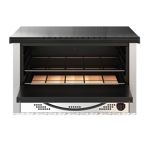 Horno Pizzero Saho Okashi H12 - A Inox 56cm Piso Refractario Interior Enlozado