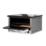 Horno Pizzero Saho Okashi H12 - A Inox 56cm Piso Refractario Interior Enlozado