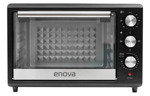 Horno Eléctrico De Mesa Enova 25 Litros Negro