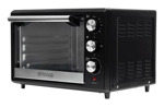 Horno Eléctrico De Mesa Enova 25 Litros Negro