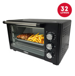 Horno Eléctrico Liliana Ao320 32L 250º C Timer 60 Min Negro