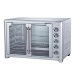 Horno Eléctrico Alpaca 100l 2800w Doble Puerta Espiedo Conveccion