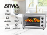 Horno Electrico Atma Grill 2200w 60 Litros HG6022PI
