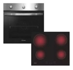 Combo Candy Horno Electrico Fidcx602 + Anafe Ch64ccb Vitro