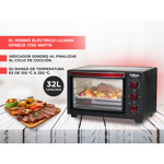 Horno Electrico Liliana 32lts Ao132 1750w Hasta 250°c