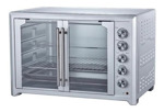 Horno Eléctrico Alpaca 100l 2800w Doble Puerta Espiedo Timer