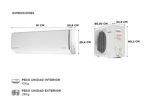 Aire Acondicionado Electra Trend Inverter Frio Calor 5300W Efic A+ENTRDI53TC