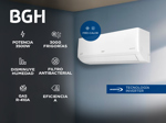 Aire Acondicionado BGH Inverter Split Frio/Calor Silent Air 3000F 3500w BSI35WCGT