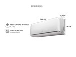 Aire Acondicionado BGH Split Frío/Calor 2300F 2600W BS26WCCR
