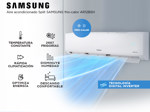 Aire Acondicionado Samsung Split Digital Inverter Frio/Calor 2687F  3370W AR12BSHQAWK2BG