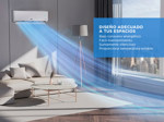 Aire Acondicionado Samsung Split Digital Inverter Frio/Calor 2687F  3370W AR12BSHQAWK2BG