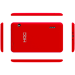 TABLET HDC T7I-232 7" IPS 1024*600 - ALLWINNER A133 - 2/32GB - CON FUNDA DE SILICONA ROJA