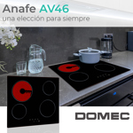 Anafe Vitrocerámico Domec AV46