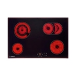 ANAFE ELECTRICO ARISTON HR 704 B A - VITROCERAMICO 80CM VIDRIO NEGRO