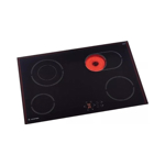 ANAFE ELECTRICO ARISTON HR 704 B A - VITROCERAMICO 80CM VIDRIO NEGRO