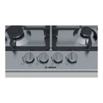 Anafe De Gas Bosch Pgh6b5b90 60cm Inox 4 Hornallas
