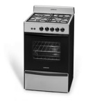 Cocina Longvie 13331xf Con Horno Y Visor Acero Inoxidable