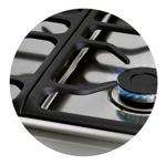 Cocina Longvie 13331xf Con Horno Y Visor Acero Inoxidable