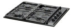 Anafe A Gas Longvie Multigas 4 Hornallas Negro