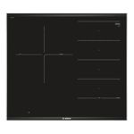Anafe Eléctrico De Inducción Bosch PXJ675DC1E Serie 8 Negro