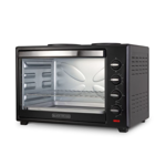 HORNO ELECTRICO BLACK&DECKER TO6000-AR NEGRO 62L CON ANAFE 3750W
