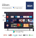Smart Tv Android Hd 32 Pulgadas Bgh B3223k5a Bluetooth Voz