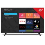 Smart Led TV 43 Pulgadas AOC FHD Roku Wifi HDMI 43S5135/77G 