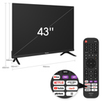 Smart Tv Led Hisense 9143A42HPI Full Hd 43