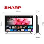 Smart Tv Sharp Led 43" Google Tv