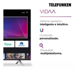 Smart Tv Led Fhd 43 Pulgadas Telefunken Vidaa Tk4323fh5 Wifi