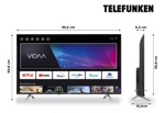 Smart Tv Led Fhd 43 Pulgadas Telefunken Vidaa Tk4323fh5 Wifi