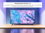 Smart TV 43 Pulgadas Samsung Crystal UHD 4K SERIE CU7000