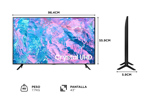 Smart TV 43 Pulgadas Samsung Crystal UHD 4K SERIE CU7000