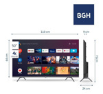 Smart Tv Uhd 4k 50  Bgh Android B5022us6a
