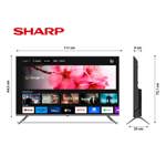 Smart Tv Led Sharp 55" Google Tv