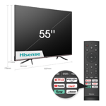 Smart Tv Hisense 9155U70G Led 4k 55