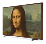 Tv Samsung 55  Eq Qled 4k Marco Nogal Marron