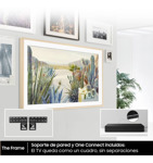 Tv Samsung 55  Eq Qled 4k Marco Nogal Marron