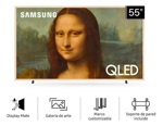 Smart Tv Qled Samsung Frame Ls03b 55 Pulgadas + Marco Beige