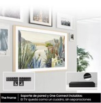 Smart Tv Qled Samsung Frame Ls03b 55 Pulgadas + Marco Beige
