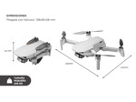 Drone DJI Mini 2 SE Fly More Combo Cámara HD Vuelo Extendido