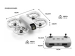 Drone DJI Neo Fly More Combo Con Control remoto Bateria de Vuelo Inteligente 